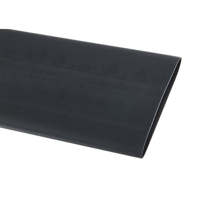 1 pcs - TE Connectivity Heat Shrink Tubing, Black 38mm Sleeve Dia. x 1.2m Length 2:1 Ratio, CGPT Series