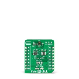 1 pcs - MikroElektronika Color 14 Click Ambient Light Sensor, Colour Sensor, Proximity Sensor Add On Board for APDS-9151,