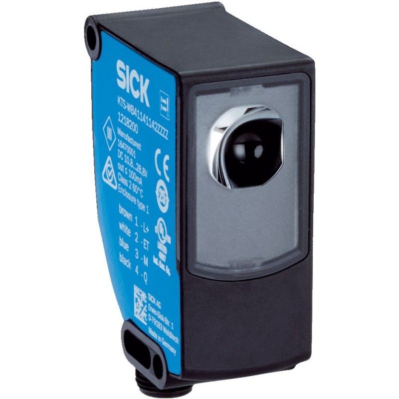 1 pcs - Sick Contrast Sensors 13 mm, , PUSH/PULL, 100 mA, 10 - 30 V dc, IP67