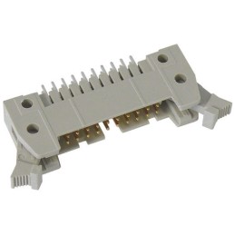 1 pcs - HARTING SEK 18 Series Straight Through Hole PCB Header, 20 Contact(s), 2.54mm Pitch, 2 Row(s), Shrouded