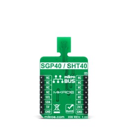 1 pcs - MikroElektronika Environment 2 Click Add On Board for SGP40, SHT40 mikroBUS socket