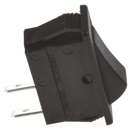 1 pcs - Arcolectric (Bulgin) Ltd SPST, (On)-Off Rocker Switch Panel Mount