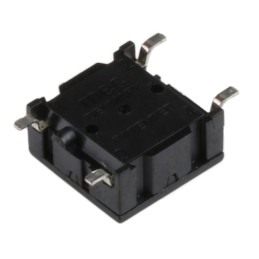1 pcs - IP67 Button Tactile Switch, SPST 50 mA @ 24 V dc 1.3mm
