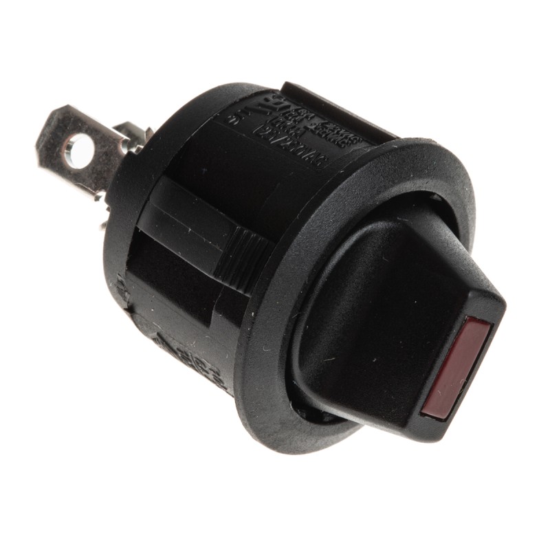 1 pcs - Arcolectric (Bulgin) Ltd Illuminated SPST, On-Off Rocker Switch Panel Mount