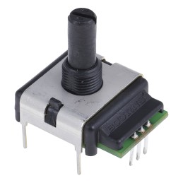 5 pcs - Bourns Incremental Incremental Encoder, 24 ppr, Quadrature Signal, Solid Type, 6.35mm Shaft