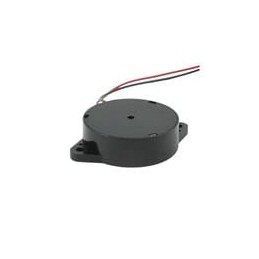 10 pcs : CPE-6080 - Piezo Buzzers & Audio Indicators buzzer, 60.8 mm round, 14 mm deep, P, 50 V, panel mount w/ wires, no drivin