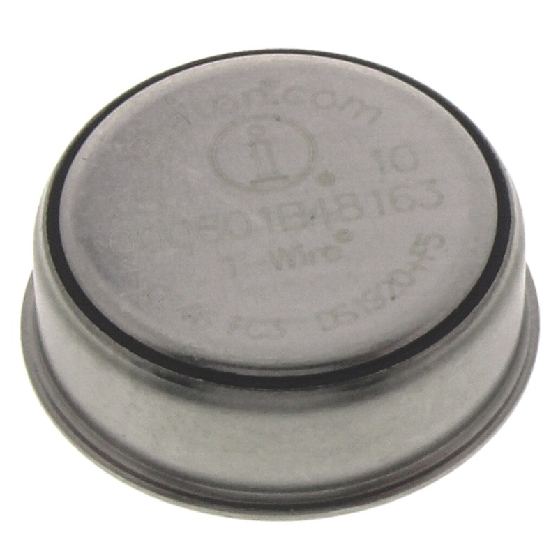 1 pcs - Maxim Integrated Temperature Sensor, 1-Wire, ±2°C, 2 Pins