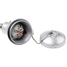 1 pcs - RS PRO PT100 RTD Sensor, 6mm Dia, 150mm Long, 3 Wire, G1/2, Class B +450°C Max