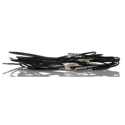10 pcs - Molex Female Micro-Fit 3.0 to Female Micro-Fit 3.0 Crimped Wire, 300mm, 20AWG, Black
