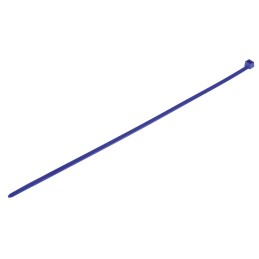 1 Bag of 100 - HellermannTyton Cable Tie, 270mm x 4.6 mm, Blue Polyamide 6.6 (PA66), Pk-100