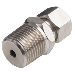 1 pcs - RS PRO Thermocouple Compression Fitting for Use with Thermocouple, 1/2 BSPT, 4.5mm Probe, RoHS Compliant Standard
