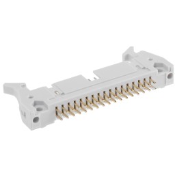 1 pcs - RS PRO Straight Through Hole PCB Header, 34 Contact(s), 2.54mm Pitch, Shrouded
