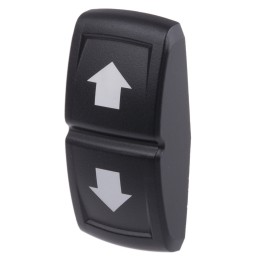 1 pcs - Carling Technologies, Rocker Switch Lens, Rocker Switch Lens, For Use With V Series Contura Switches, White