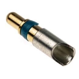 1 pcs - Amphenol ICC, DW Series, Male Solder D-Sub Connector Power Contact, Gold over Nickel Power, 8 AWG
