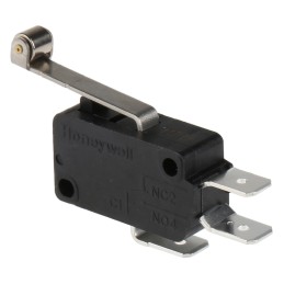 1 pcs - Honeywell Roller Lever Micro Switch, Quick Connect Terminal, 22 A @ 250 V ac, SPDT, IP67