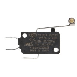 1 pcs - Honeywell Roller Lever Micro Switch, Quick Connect Terminal, 22 A @ 250 V ac, SPDT, IP67