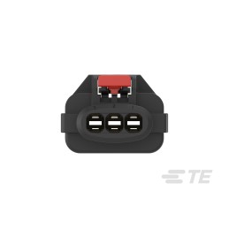 10 pcs - TE Connectivity, AMP MPC 2.8 Automotive Connector Socket 3 Way, Cable Termination