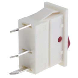 1 pcs - Arcolectric (Bulgin) Ltd Illuminated SPST, On-Off Rocker Switch Panel Mount