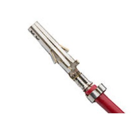 10 pcs - Molex Male Mini-Fit to Male Mini-Fit Crimped Wire, 1.5m, 18AWG, Black