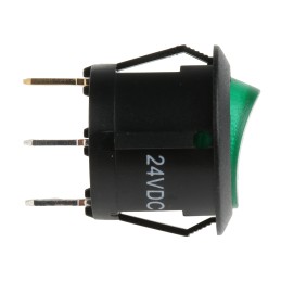 1 pcs - RS PRO Illuminated SPST, On-Off Rocker Switch Panel Mount