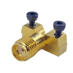1 pcs - RS PRO, jack PCB Mount SMA Connector, 50Ω, Welding Termination, Straight Body