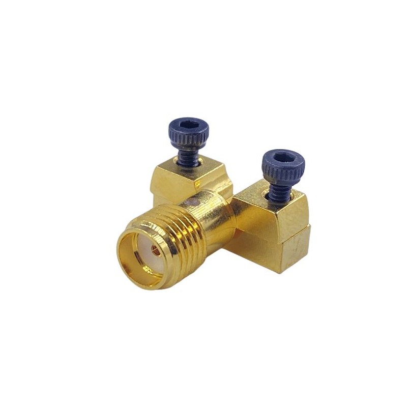 1 pcs - RS PRO, jack PCB Mount SMA Connector, 50Ω, Welding Termination, Straight Body