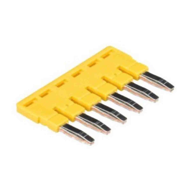 10 pcs - Wieland IVB WKF 4 Series Jumper Bar for Use with DIN rail terminal blocks type WKF, ATEX