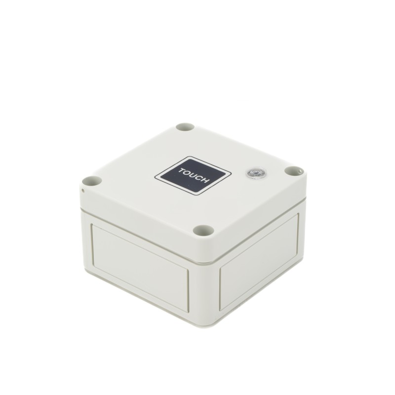 1 pcs - CP Electronics White Timer Light Switch, 2 Way, 1 Gang, Green-i