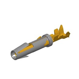 10 pcs - Souriau Female Crimp PCB Connector Housing, Contact Size 16, Wire Size 0.82 - 1.50 MMÂ²