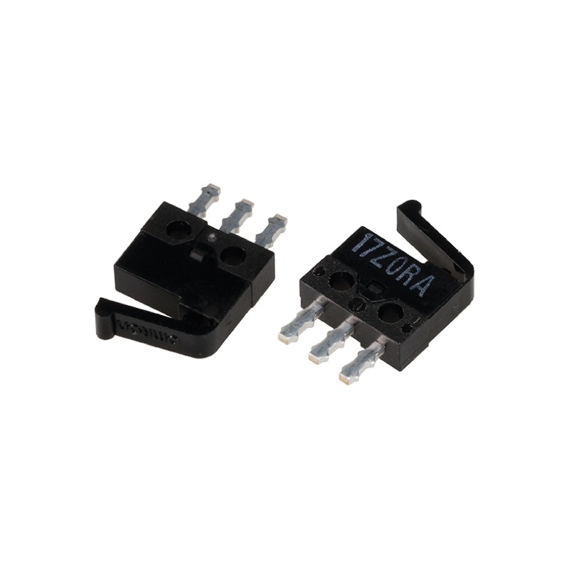 1 pcs - Omron Leaf Lever Micro Switch, PCB Terminal, 50 mA, SP-CO, IP40