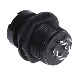 1 pcs - Otto Toggle Switch, Panel Mount, SP4T, Solder Terminal