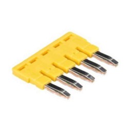 10 pcs - Wieland IVB WKF 4 Series Jumper Bar for Use with DIN rail terminal blocks type WKF, ATEX