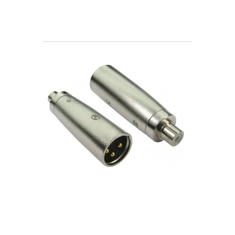 1 pcs - RS PRO AV Adapter, Female RCA to Male XLR