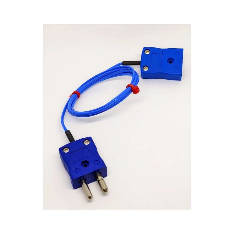 1 pcs - RS PRO Type K Thermocouple 1m Length, 7/0.2mm Diameter - +105°C