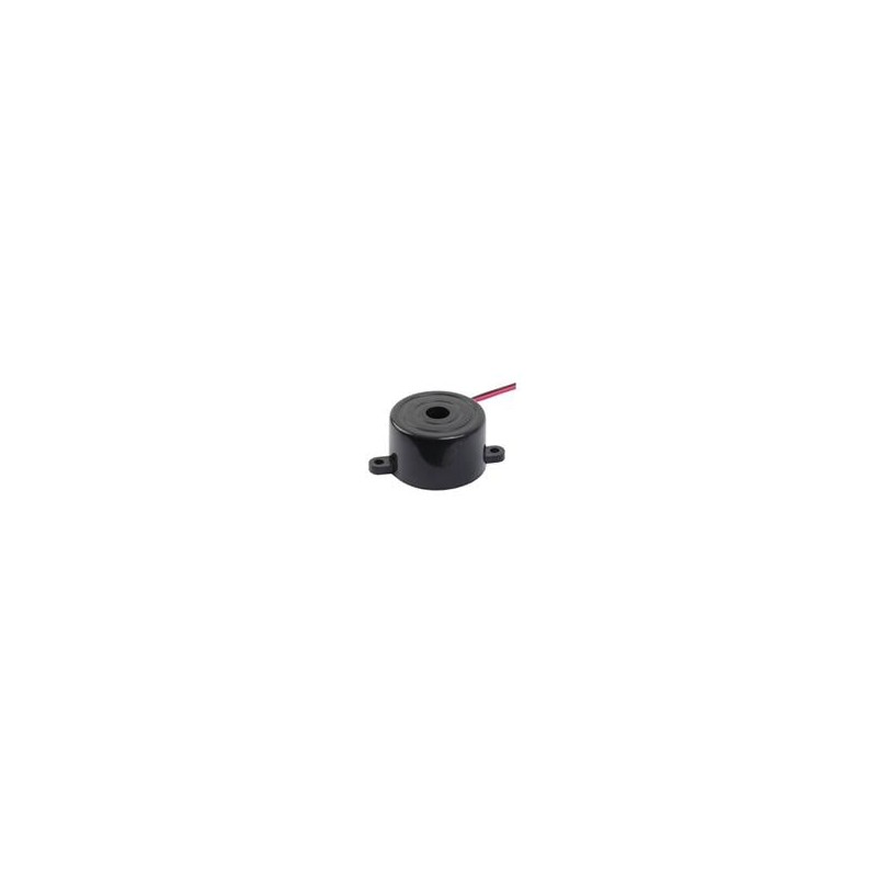10 pcs : CPE-200 - Piezo Buzzers & Audio Indicators buzzer, 23.8 mm round, 14.5 mm deep, P, 3.1 kHz, 12V, panel mount w/ wires, 