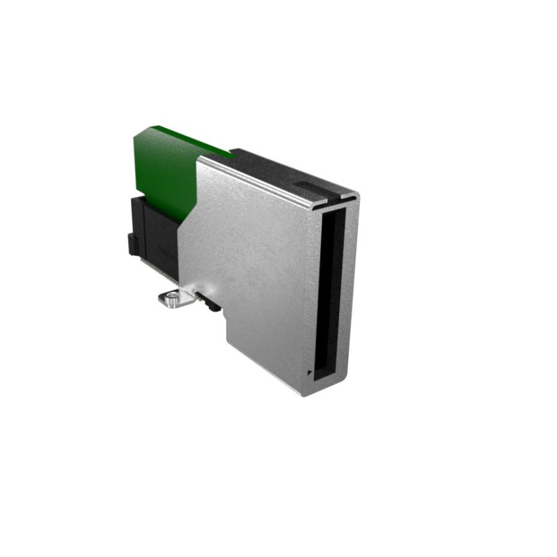 1 pcs - Amphenol Communications Solutions Right Angle Edge Connector, 56-Contacts, 0.6mm Pitch, 4-Row