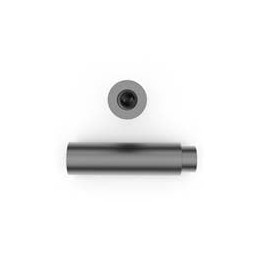 10 pcs : M1502-B-2545-SS - Standoffs & Spacers 4.5mm Rd X 5mm X M2.5 Thd Round Swage Standoff