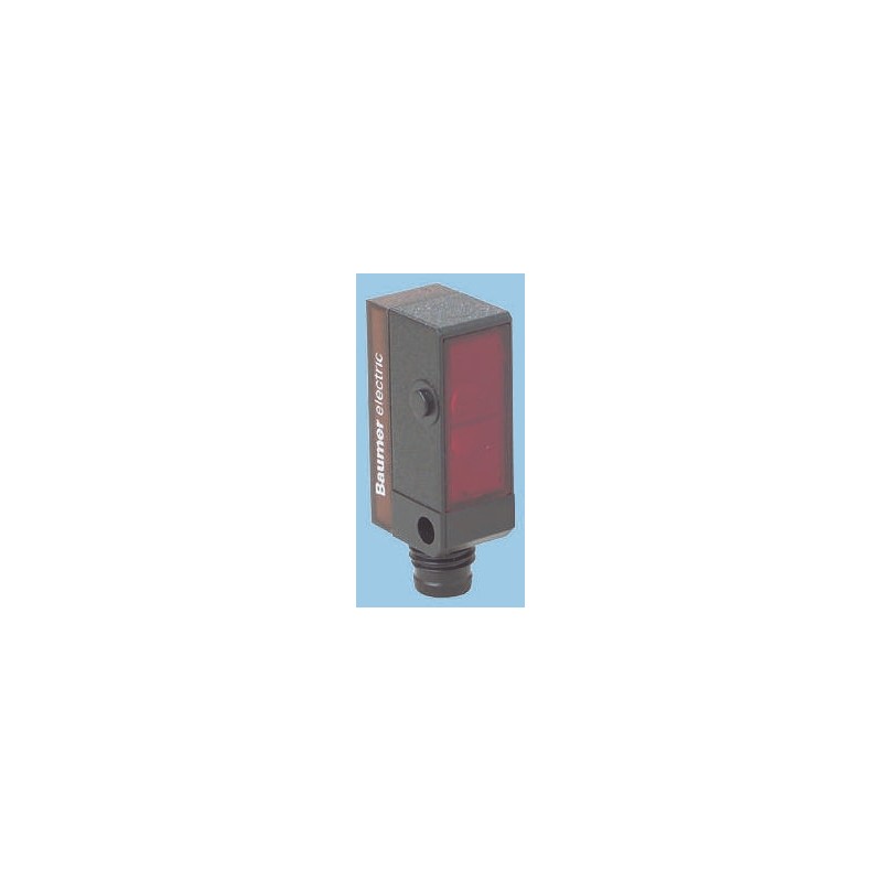 1 pcs - Baumer Diffuse Photoelectric Sensor, Block Sensor, 5 mm - 200 mm Detection Range