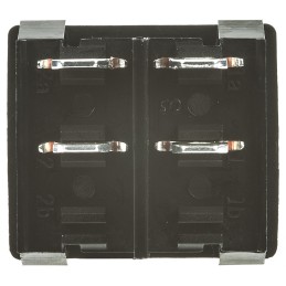 1 pcs - TE Connectivity DPST, On-Off Rocker Switch Panel Mount