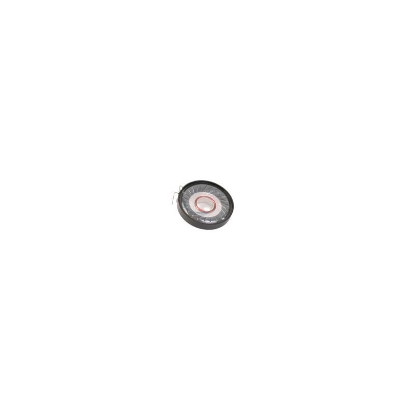 10 pcs : CLF0381MP-1 - Speakers & Transducers speaker, 38 mm round, 9.4 mm deep, PET, ferrite, 250 mW, 8 ?, 380 Hz, PCB mount