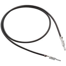 10 pcs - Wurth Elektronik Female WR-MPC4 to Male WR-MPC4 Crimped Wire, 150mm, 1.5mm², Black