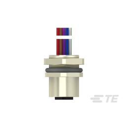 1 pcs - TE Connectivity Circular Connector, 12 Contacts, Front Mount, M12 Connector, Socket, Female, IP67