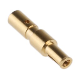 10 pcs - Bulgin Female Crimp Circular Connector Contact, Contact Size 20, Wire Size 24 - 20 AWG