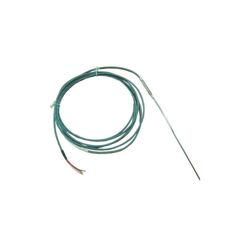 1 pcs - Correge PT100 RTD Sensor, 2.5mm Dia, 500mm Long, 3 Wire, Probe, +500°C Max