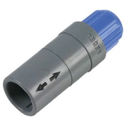 1 pcs - Lemo Circular Connector, 4 Contacts, Cable Mount, Socket, Female, IP50, Redel P Series