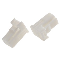 100 pcs - TE Connectivity, 0.64 III/1.0 III Male Connector Housing, 2.2mm Pitch, 8 Way, 2 Row