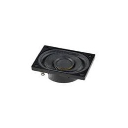 10 pcs : CMS-402811-28SP - Speakers & Transducers speaker, 40 x 28mm rectangle, 11.5mm deep, cloth, Nd-Fe-B, 2W, 8ohm, 450Hz, Pa