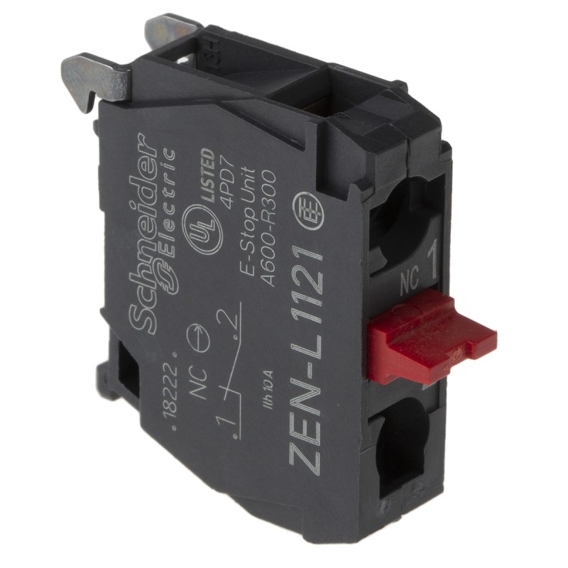 1 pcs - Schneider Electric Harmony XAL Series Contact Block, 1NC