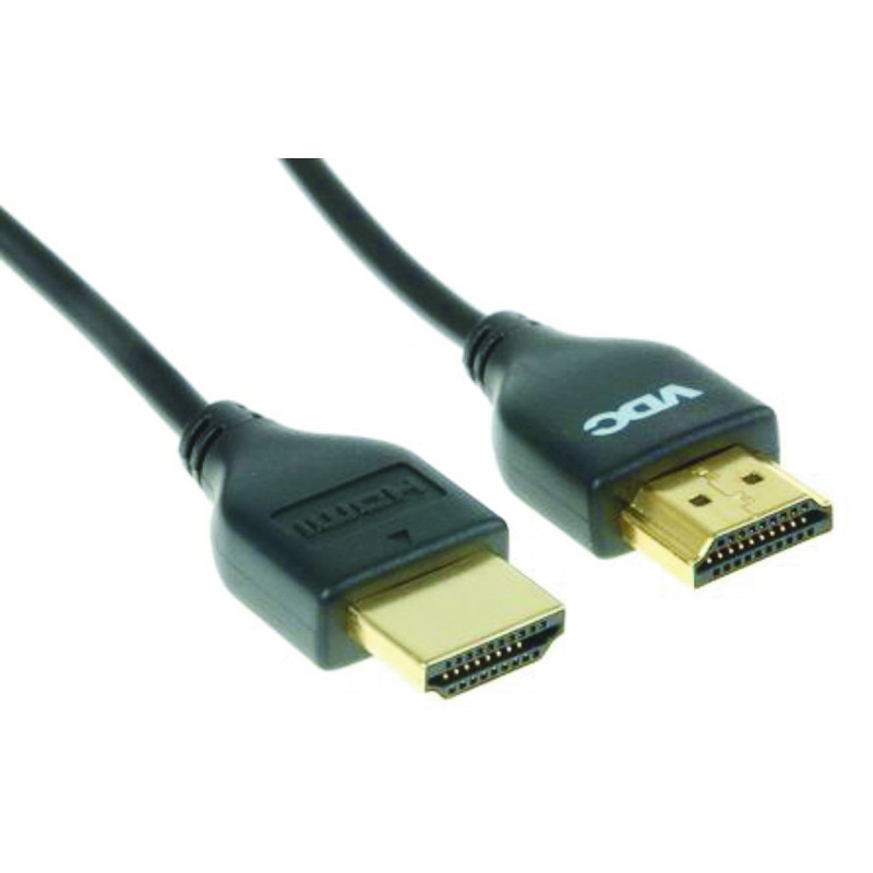 1 pcs - Van Damme High Speed Male HDMI to Male HDMI Cable, 1.3m
