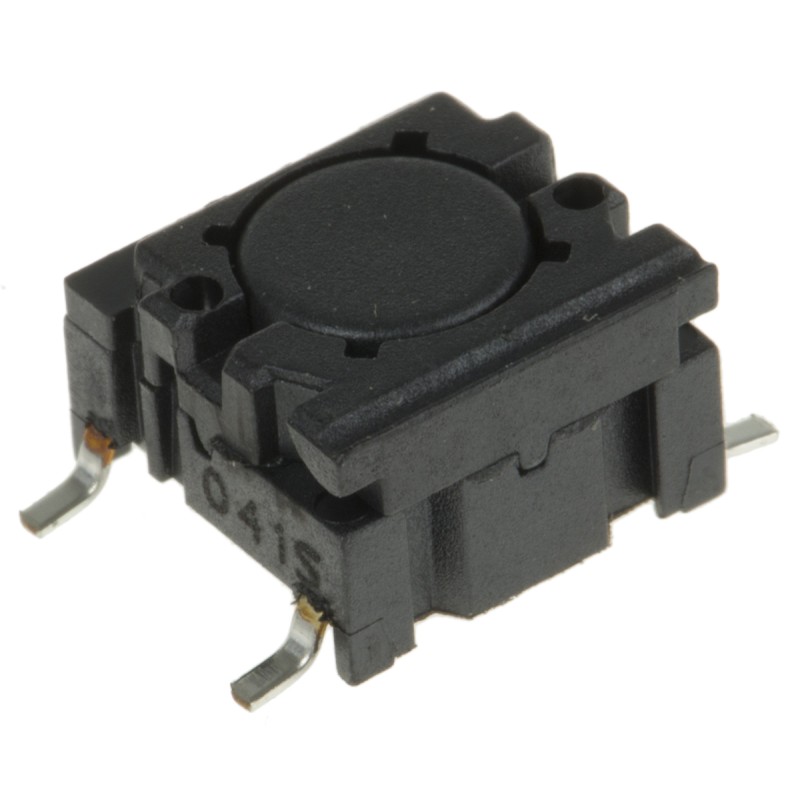 1 pcs - IP67 Plunger Tactile Switch, SPST 50 mA @ 24 V dc PCB